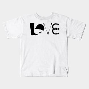 Dressage Love Kids T-Shirt